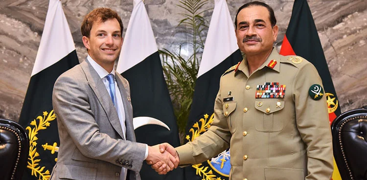 Field Marshal Syed Asim Munir meeting US fintech delegation