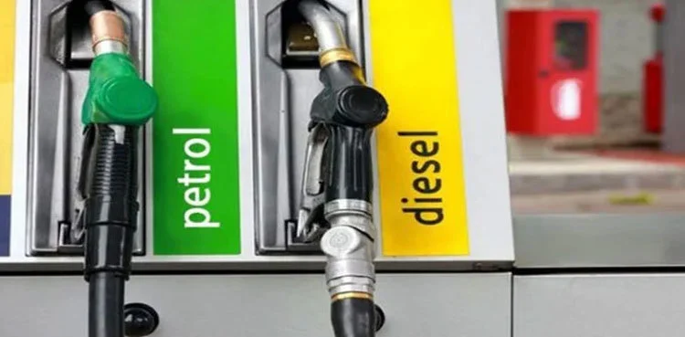 petrol pump station