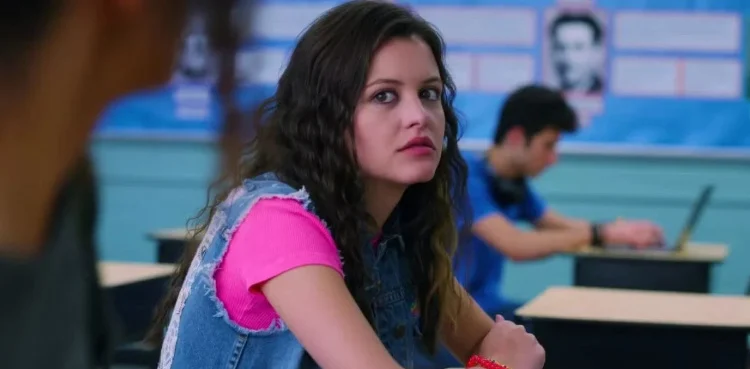 Sara Waisglass sitting in class