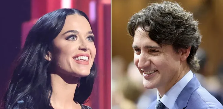Justin Trudeau and Katy Perry