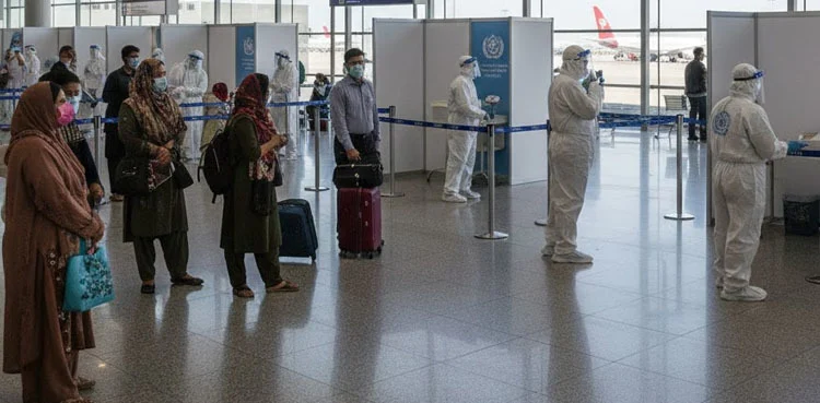 Doctors at airport