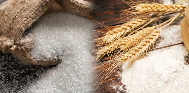 wheat and sugar