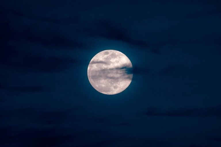 Moon in the sky