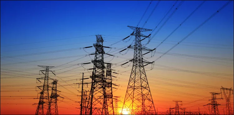 Electricity Transmission lines and poles
