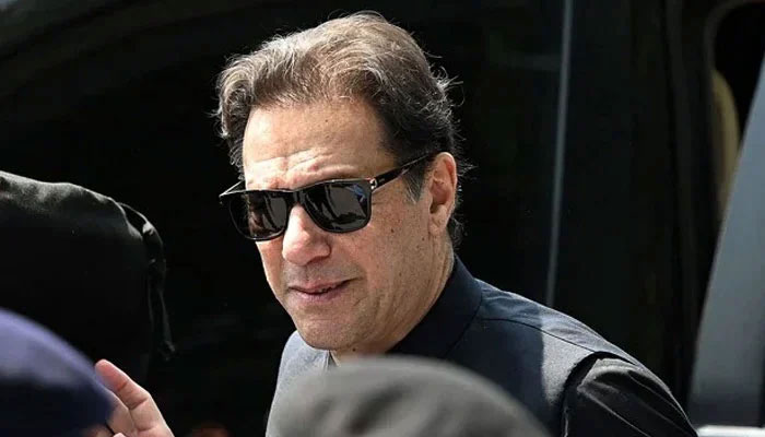 Imran Khan with glasses