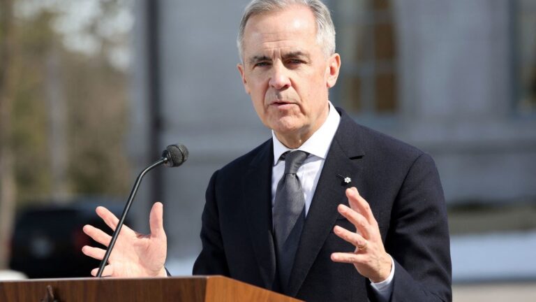 Canadian Prime Minister Mark Carney