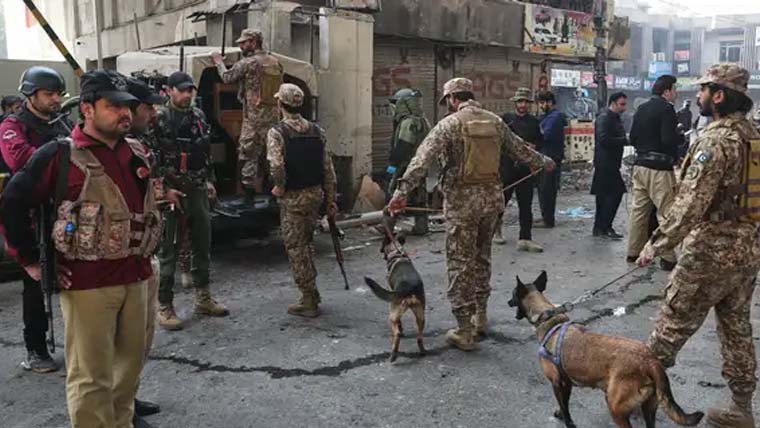 Pakistan army official's search operation